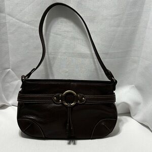 The Sak Brown Leather Shoulder Bag